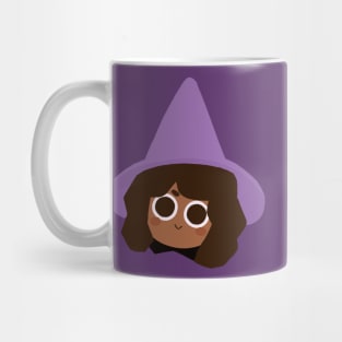 Cute Witch with a purple hat 🔮 Mug